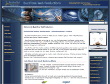 Tablet Screenshot of buzztoneweb.net